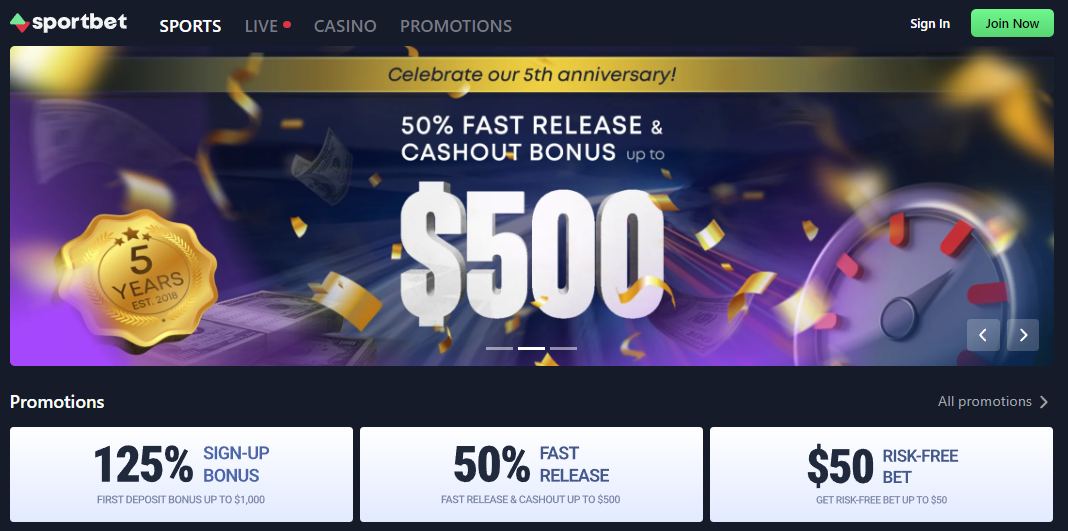 SportBet.One - Lobby